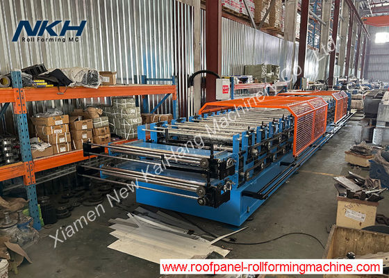 PLC Control Dual Roll Forming Machine