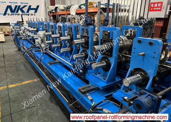 C Section Purlin Roll Forming Machine Automatic Changing Automatic Stacking