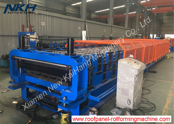 acheter Petit pain de double couche formant la machine, petit pain de toiture en métal ancien avec l'outillage online manufacture