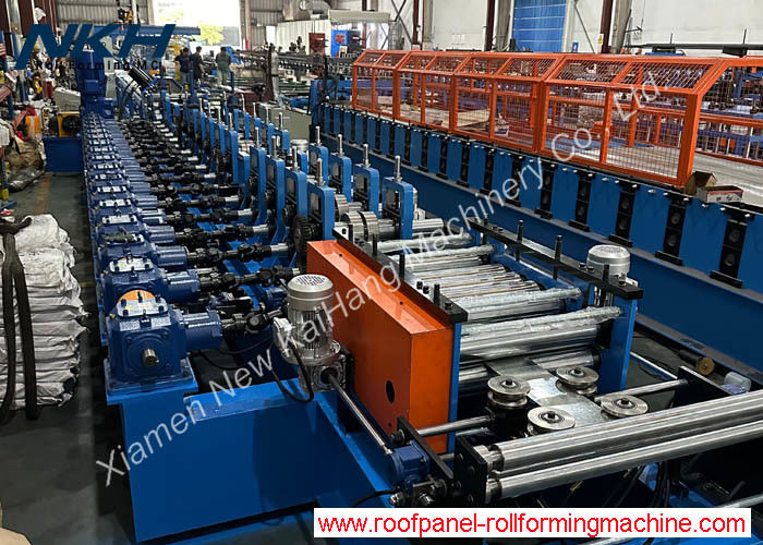 C Section Purlin Roll Forming Machine Automatic Changing Automatic Stacking