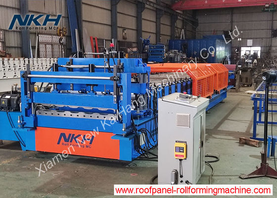 YX22-211-1105 Roof Tile Roll Forming Machine Roofing Machine métallique avec entraînement par un moteur servo
