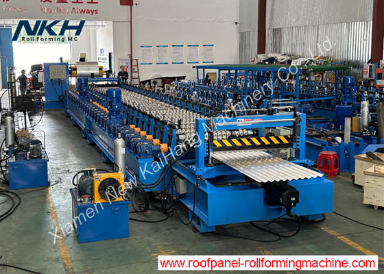 Machines de formage de rouleaux ondulés à grande vitesse pour panneaux de toiture