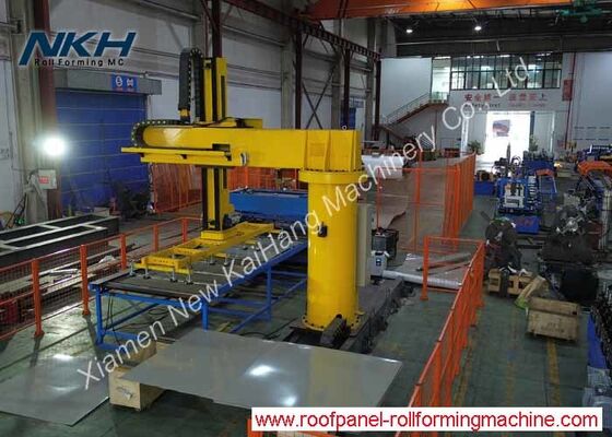 Ligne d'empilage de cisaillement de redressage /0.3-3.0mm*1550mm Machine de coupe à longueur Machine personnalisée Ligne de traitement automatisée de tôles
