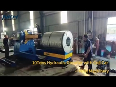 10 tonnes Uncoiler hydraulique avec voiture à bobine