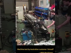 Test de la machine par le client australien lui-même
